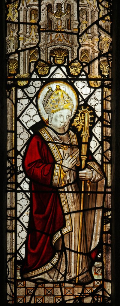 Window 3 depicting St. Leonard by English School
