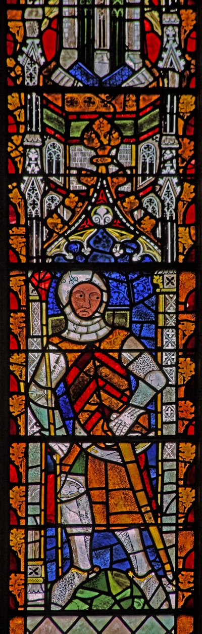 Window s4 depicting William Lord de la Zouche by English School