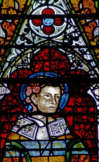 Window depicting St Vincent by English School