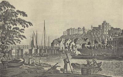Windsor Bridge in 1793 by English School