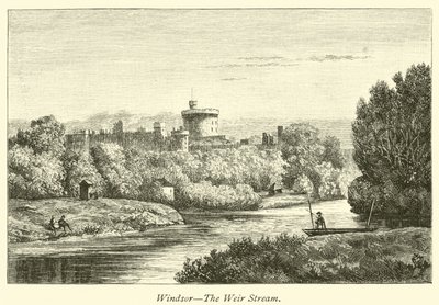 Windsor, The Weir Stream by English School