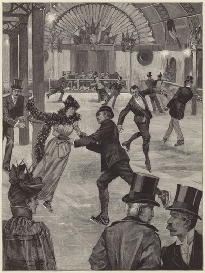 Winter Amusement in London by English School
