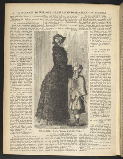 Woman and child. Supplement. Weldon