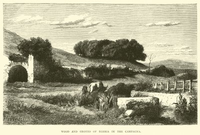 Wood and Grotto of Egeria in the Campagna by English School