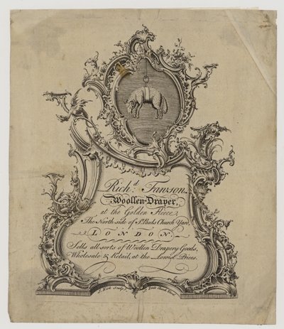 Woolen Draper, Richard Fawson by English School