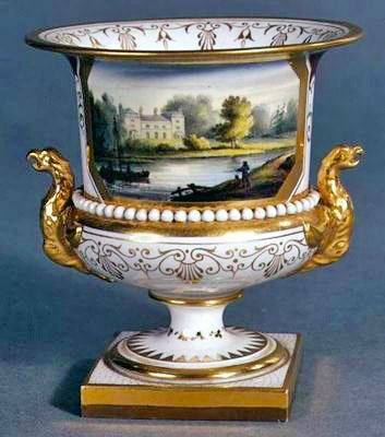 Worcester vase by Flight, Barr and Barr, c.1830-35 by English School