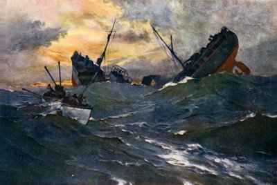Work of the Sea Wolves by English School