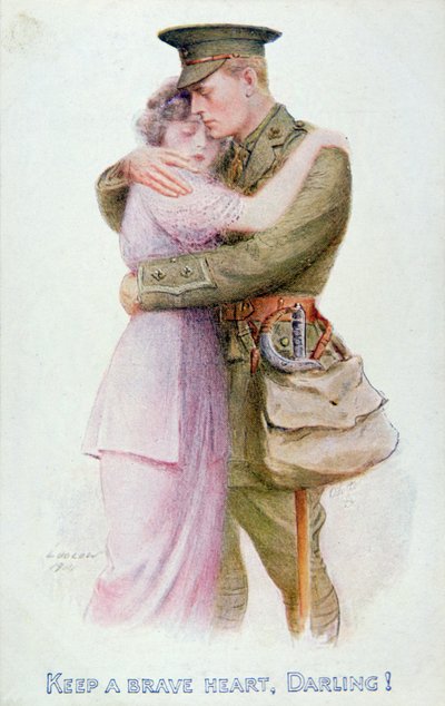 World War One postcard by English School