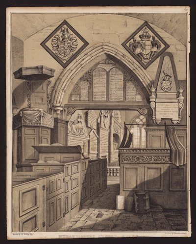 Wyrardisbury Church, Bucks by English School