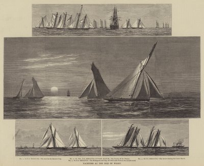 Yachting at the Isle of Wight by English School
