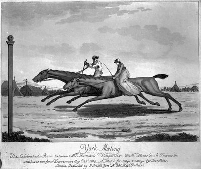 York Meeting, The Celebrated Race between Mr. Thornton