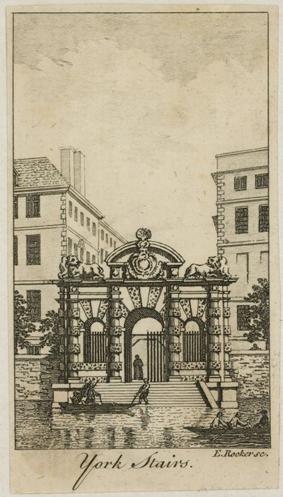 York Stairs by English School