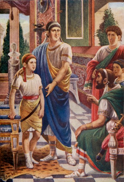 Young Cato and his uncle