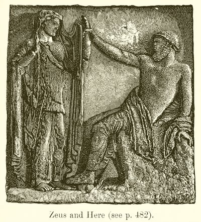 Zeus and Hera by English School