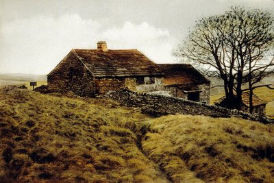 A House on the Moor, Near Haworth, Yorkshire by English School English School