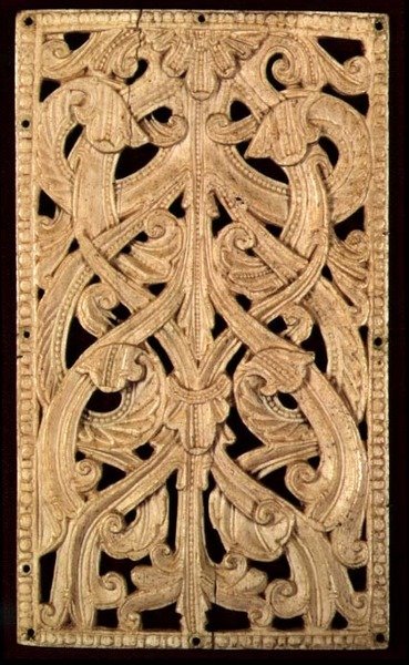 English Bone Pierced Relief, c.1125-50: Formerly Binding of Printed Bible, 1552 by English School English School
