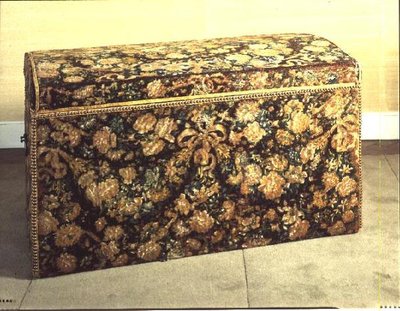 Henry III coffer, embroidered by English School English School