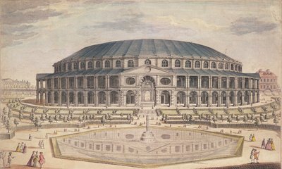View of the Royal Albert Hall by English School English School