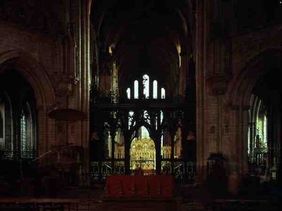 View of the Altar in the Octagon by English School English School