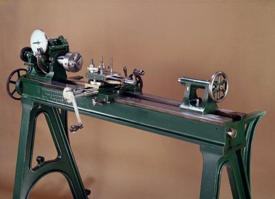 Whitworth lathe, made in Manchester, 1833-1950 by English School English School