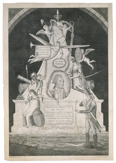 Pater Patriae, c. 1800 by Enoch G. Gridley