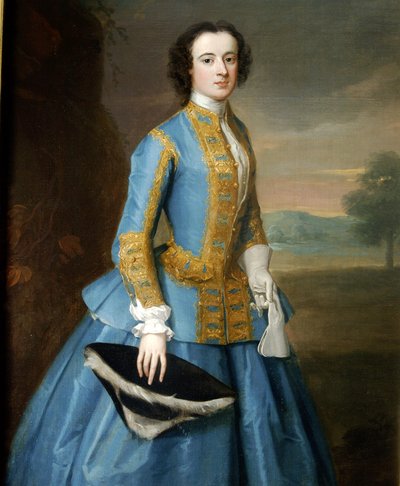 Portrait of a Lady in a Riding Habit by Enoch Seeman