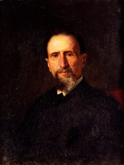 Portrait of Engineer Antonio Magni by Enrico Crespi