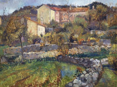 Town in Karst by Enrico Fonda