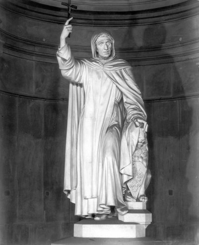Monument to Girolamo Savonarola by Enrico Pazzi