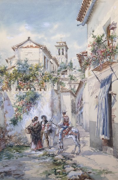 Courtyards, Granada by Enrique Marin Higuero