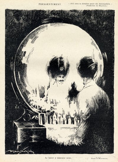 Illustration for the magazine "Le Rire Rouge" by Enzo Manfredini