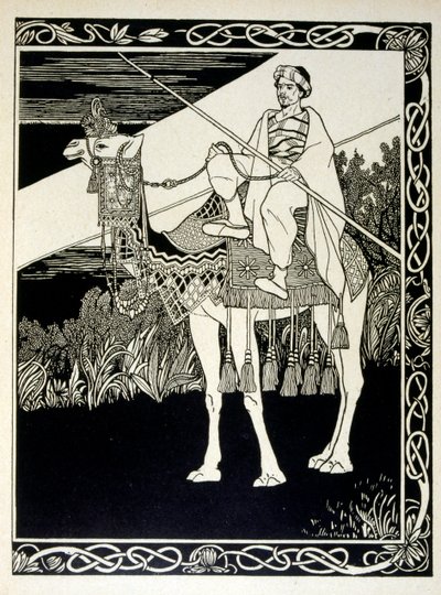 Enak before Gomorrah, from the book Judah illustrated by Ephraim Moses Lilien by Ephraim Moses Lilien