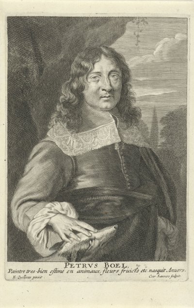 Peeter Boel, Engraved by Conrad Lauwers by Erasmus (after) Quellinus