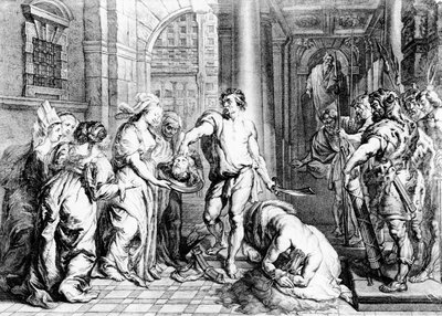 The Execution of St. John the Baptist by Erasmus Quellinus II