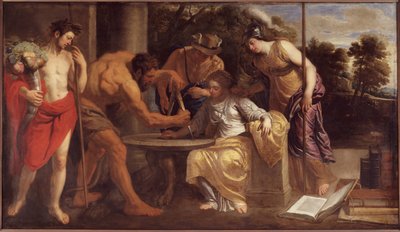 Labore et Constantia by Erasmus Quellinus the Younger