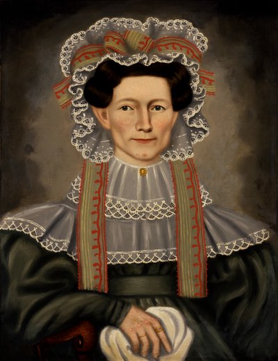 Lady of Squire Williams House, ca. 1829 by Erastus Salisbury Field