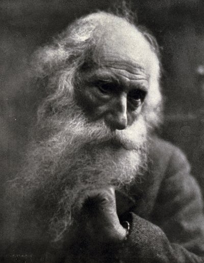 Close-up of the Famous Sculptor Vincenzo Gemito by Ercole Massaglia