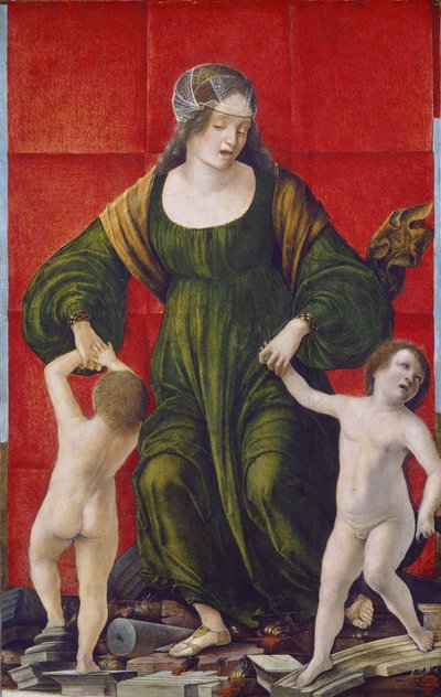 Wife of Hasdrubal and Her Children by Ercole de Roberti