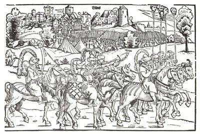 Fragment of a Broadside on the Turkish Invasion of Hungary by Erhard Schon