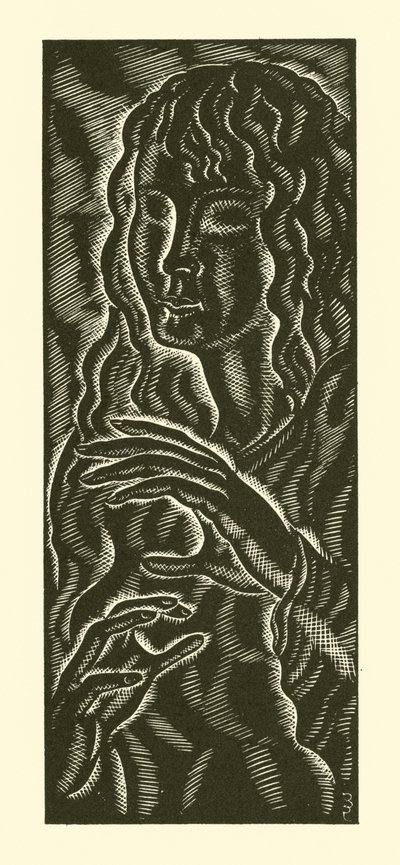 Blind girl by Eric Gill