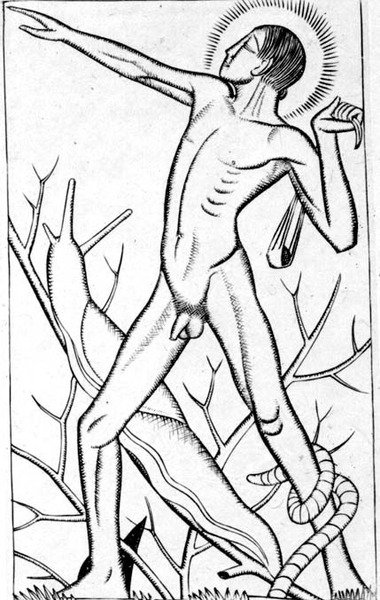 David, Illustration from Gill