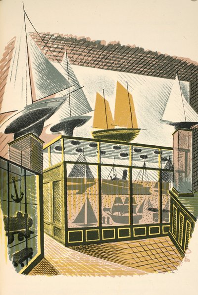 Model Ships and Trains, illustration from 
