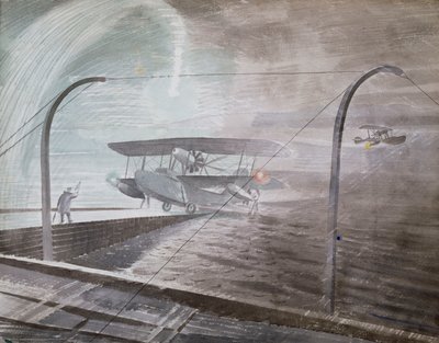 Night Operations, December 1941 by Eric Ravilious