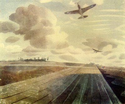 Runway Perspective, 1941-1944 by Eric Ravilious