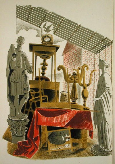 Second-Hand furniture and Effects by Eric Ravilious
