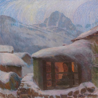 Solitude Freezing Rain by Erich Erler