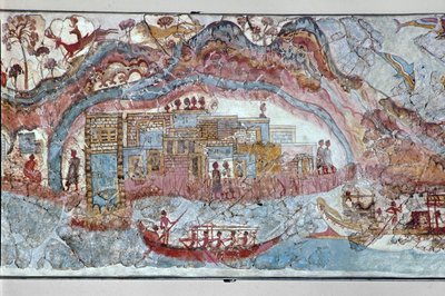 Entrance of a Fleet into Port by Erich Lessing