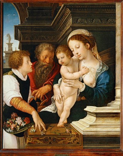 The Holy Family by Erich Lessing