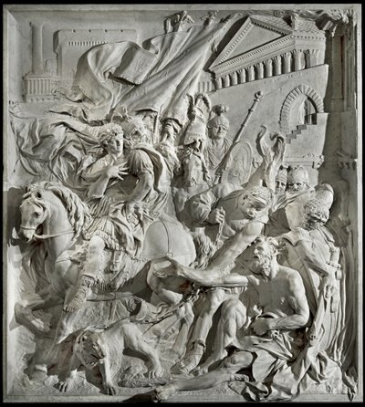 Meeting Between Alexander the Great and Diogenes by Erich Lessing