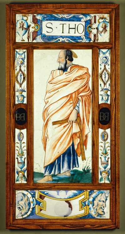 Plate: Saint Thomas by Erich Lessing